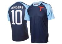 Tsubasa Animated Jersey Camiseta de talla grande con estampado 3D para hombre y mujer, deporte, manga corta transpirable de secado rápido - details 6