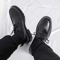 Otros zapatos de hombre, material artificial, con cordones, zapatos formales de cuero para hombres de negocios - details 2
