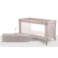 Cuna de Viaje, Hasta 15 kg, Parque Cuna 120x60 cm, 1 Nivel, Plegable, Ligera, Bolsa de Transporte