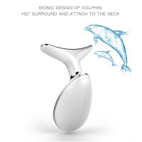 Dispositivo de belleza facial para el cuello, terapia de fotones LED de 3 colores para apretar y reducir la papada, elimina las arrugas, herramientas para el cuidado de la piel - details 5