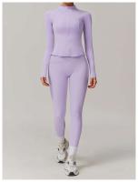 Conjunto de Yoga para Mujeres Ouwu Ropa de Entrenamiento de Manga Larga - details 44