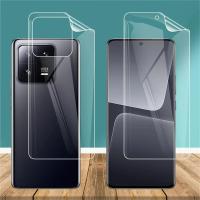 4 Uds película de hidrogel frontal y trasera para Xiaomi 14 13 12 13T 12X 11T Ultra Lite Redmi Note 13 12 11 10 9T Pro Max Protector de pantalla - details 5