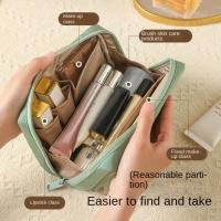 Bolsa de cosméticos impermeable a la moda, bolsa de tela de gran capacidad para lavar a mano, bolso de mano, paquete de lápiz labial, bolsa de almacenamiento - details 8