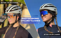 Kapvoe-gafas de sol fotocromáticas rojas para ciclismo, lentes deportivas para bicicleta de montaña - details 5