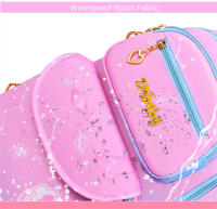 Bolsas de escuela primaria para niñas, mochila ortopédica para estudiantes de primaria, bolsa para libros rosa, envío directo - details 8