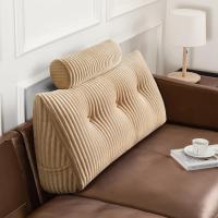 Cojín de Lectura Triangular Almohada de Apoyo Lumbar Suave Bolster para Posición de Sofá de Cama - details 15