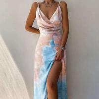 Elegante Vestido de Cintura Paghetti con Cuello Profundo V Moda de Verano 2024 para Mujeres - details 4