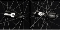 ELITEWHEELS-ruedas de carbono SLT Road, sin cámara juego de ruedas, Aero 3K, freno de sarga, rodamiento de cerámica, pilar de cubo, 1423 radios, Clincher - details 9