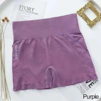 Pantalones cortos deportivos sin costuras para mujer, promoción de fiestas, gimnasio, correr, yoga - details 14