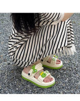 Zapatillas de Desodorante EVA Engrosadas Frescas para Pisar Mierda Versátiles Antideslizantes para Mujeres en Verano al Aire Libre - details 27
