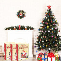 Cajas de Dulces en Forma de Libro Navideño 5Pcs Empaquetado de Regalos de Navidad para Fiestas de Cumpleaños Suministros de Decoración de Navidad - details 10