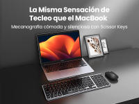 UGREEN Teclado Inalámbrico 2.4G Carcasa de Metal Compatible con PC, MacBook, MateBook, Teléfono - details 3