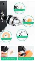 Mini lijadora de banda eléctrica 3 en 1, pulidora ajustable de 7 velocidades, afilador de bordes, accesorios opcionales - details 12
