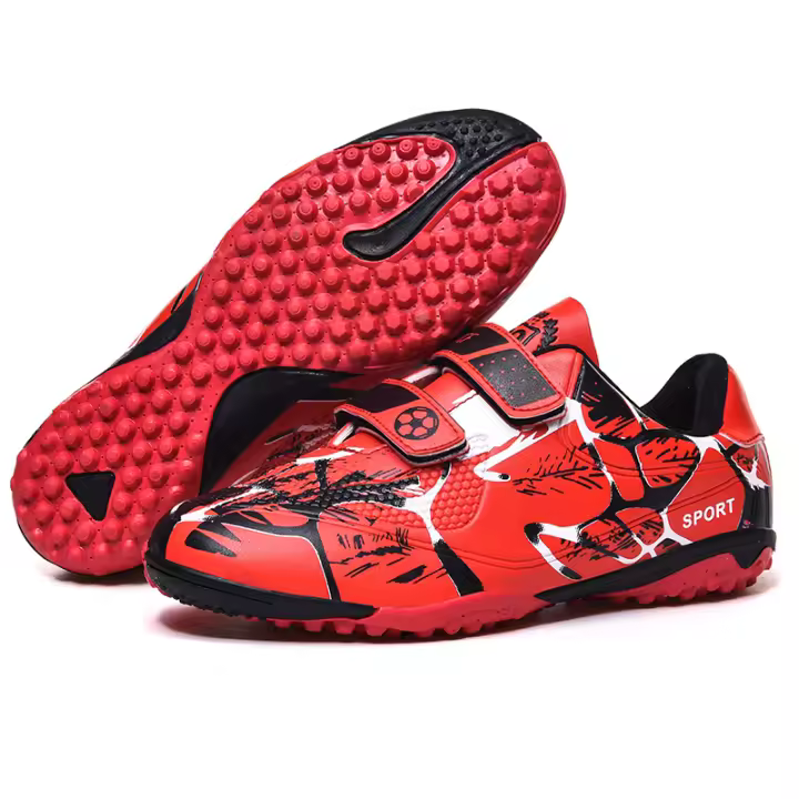 Zapatos de Fútbol de Cuero Antideslizantes para Niños ATOS Entrenamiento al Aire Libre de China - 1
