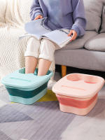 Cubo de Masaje de Pies Plegable Bañera de Spa Portátil para Hogar Tubo de Baño de Pedicura - details 10