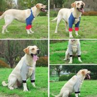 Práctica funda de recuperación para perros transpirable, envoltura de codo suave de algodón para cachorros, Protector de codo ajustable antilamer para perros, pata delantera - details 8