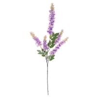 Flor Artificial de tacto Real, 5 tenedores, ramas largas, 120cm, flor de ratán colgante, glicina tupa 3D, flor de vid para jardín - details 8