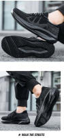 Zapatillas de moda para hombre Zapatillas elásticas ultraligeras y transpirables Suela blanda Zapatos casuales - details 13