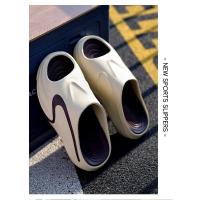 Zapatillas de coco para hombre en verano, suela gruesa, antideslizantes, refrescan la playa, deportes, sensación de caca, arrastre recto - details 16