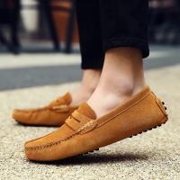 Mocasines de Talla Grande 50 para Hombre Zapatos de Cuero de Ante de Alta Calidad - details 6