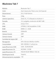 Tablet Blackview Tab 7 de 10.1 pulgadas Android 11 con 1280X800 resolución pantalla 6580mAh batería 3GB RAM 32GB ROM 4G WIFI LTE - details 19