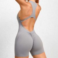 Ropa deportiva, ropa deportiva de gimnasio Twitter, conjunto de traje de yoga, mono de mujer, gris, morado y blanco - details 12