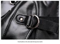 Mochila Casual Vintage de Cuero PU Suave Gran Capacidad Impermeable Bolsa de Hombro para Laptop - details 30