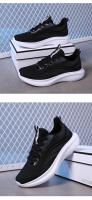 Nuevos zapatos deportivos, zapatos para correr ligeros tejidos con mosca para parejas de hombres, zapatos para caminar de suela blanda, zapatos de viaje para mujeres - details 12