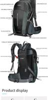 Anmeilu-mochila Unisex de hidratación para deportes al aire libre, senderismo, senderismo, camping - details 9