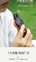 Sobretarjeta de Supervivencia de Emergencia 7 en 1 Brújula, Termómetro, Arbitro, Paras, Artículos Deportivos, Camping, Senderismo, Herramientas al Aire Libre - details 2