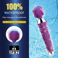 Vibradores potentes para clítoris, varita mágica con recarga USB, vibrador AV, masajeador, bienestar Sexual, Juguetes sexuales eróticos para mujeres, producto para adultos - details 2