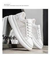 Zapatos zapatos de hombre 2025 verano nueva marca de moda transpirable zapatos deportivos suela gruesa aumentando casual pequeño blanco zapatos de junta - details 6