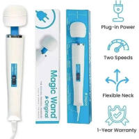 Masajeador Mágico Eléctrico de Cordón Estimulador de Clítoris Vibrante Súper para Mujeres - details 9