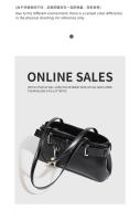 Bolso de hombro para las axilas Bolso de locomotora con bloqueo de cinturón retro Bolso de viaje de moda - details 18