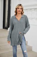 Camiseta Polo con Cuello Redondo para Mujer Algodón 100% Moda Juvenil de Lujo Precios Bajos Bonitos - details 22