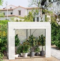 Túnel de lámina a prueba de invierno para invernadero, 170x68x200cm, para cultivo de tomates, casa agrícola con puerta y 2 ventanas - details 7