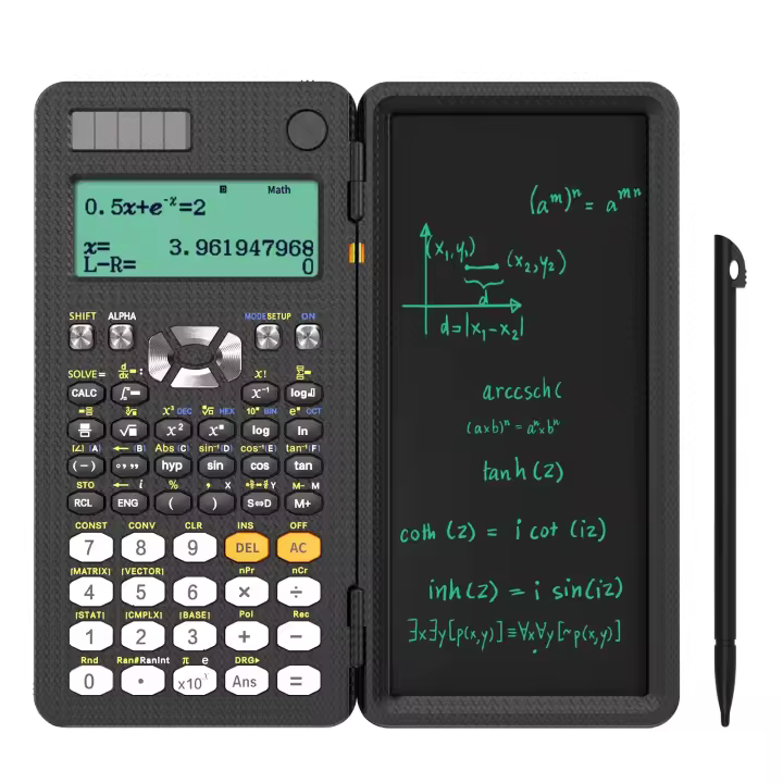 NeWYeS Calculadora Científica con Placa de Escritura 417 Funciones Profesionales - 1