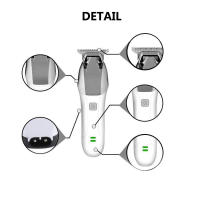 Kemei-cortadora de pelo eléctrica recargable para bebé, máquina de corte de pelo con batería de litio, inalámbrica, USB, fácil de KM-5029A - details 3