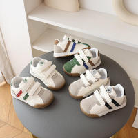Zapatos para bebés y niños en tres colores, zapatillas deportivas de ocio con costuras, antideslizantes y de suela suave. - details 12