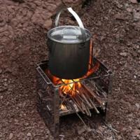 Hervidor de agua para exteriores de 1,2 litros con tapa de acero inoxidable, utilizado para hervir agua, acampar, hacer picnic, hacer senderismo, mochileros, 2025 - details 1