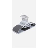 SONGMICS Armario de tela, armario portátil con barras para colgar, perchero, plegable, guardarropa, para dormitorio, estudio, 140 x 43 x 174 cm, gris RYG02GY - details 25