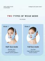 EMS Shaper Masker, dispositivo de eliminación de doble mandíbula para estiramiento facial, adelgazamiento, cinturón de elevación de línea en V, instrumento de belleza para el cuidado de la piel - details 10