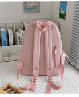 Mochilas simples y versátilesMochila para estudiantes de secundaria Mochila para estudiantes universitarios de gran capacidad Mochila de color sólido de estilo coreano - details 29