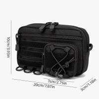 Riñonera para hombre, accesorios Molle, móvil para escalada multifuncional, Camping, herramienta masculina, equipo EDC, bolsa de cadera - details 1