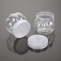 Tarro de plástico transparente con tapa para cocina, tarro de calabaza de 12 piezas, 150ml, para dulces, galletas, granos, té, condimentos, contenedor de almacenamiento - details 6
