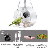 Alimentador de aves con cámara, con cámara HD de visión nocturna para observación de aves al aire libre y captura de fotos A - details 3