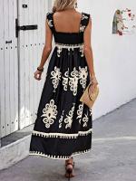 Vestido Largo de Verano de Rayas Moda de Playa para Mujeres Nuevo en 2025 - details 9