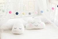 Nueva nube de peluche, Luna, estrella, gota de lluvia, almohada de felpa, cojín suave, juguetes para niños, bebés, niñas, regalo de Navidad, decoración para habitación y coche - details 11