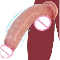 Empaque privado SEX Dildo realista grande Plug anal Estimulador de placer Masturbador vaginal para mujeres - details 0