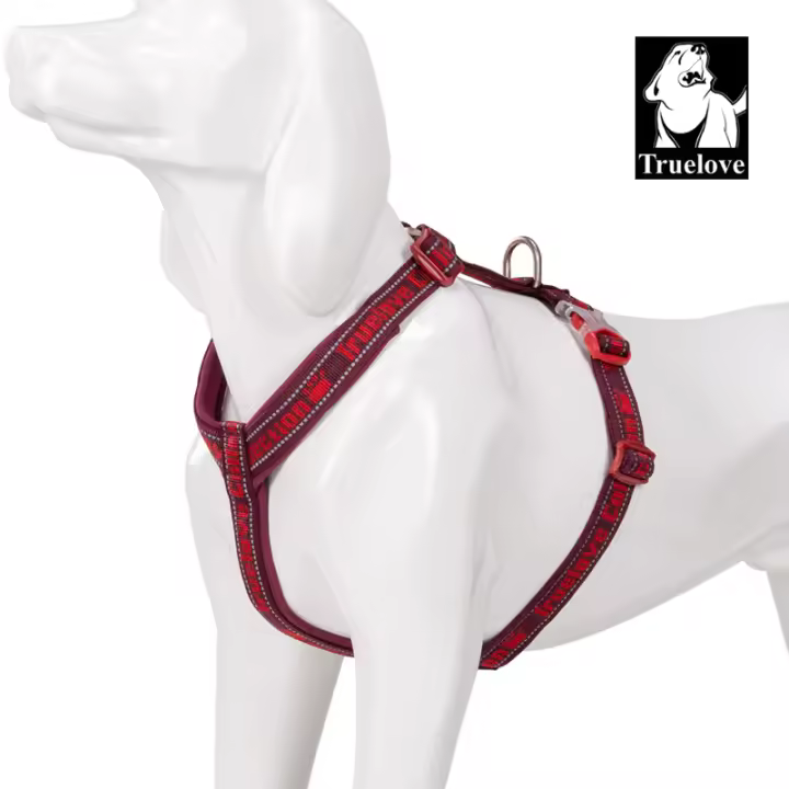 Truelove-arnés reflectante para perro, diseño de entrenamiento militar táctico, neopreno acolchado, malla cómoda ajustable, TLH6371 - 1